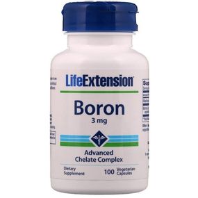 Микроэлемент Бор Life Extension Boron 3 mg 100 Caps LEX-16611