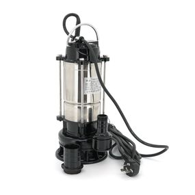 Занурювальний насос, 370W, 220V, до 5 м³/год, підйом до 5 м, 40 мм, нержавіюча сталь, 390х175х190мм, 5.825 кг + перехідник
