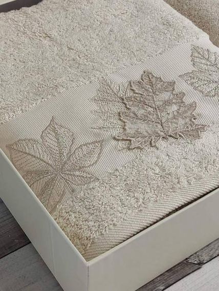 Рушники Pupilla Janet pudra Бамбук набір 2шт