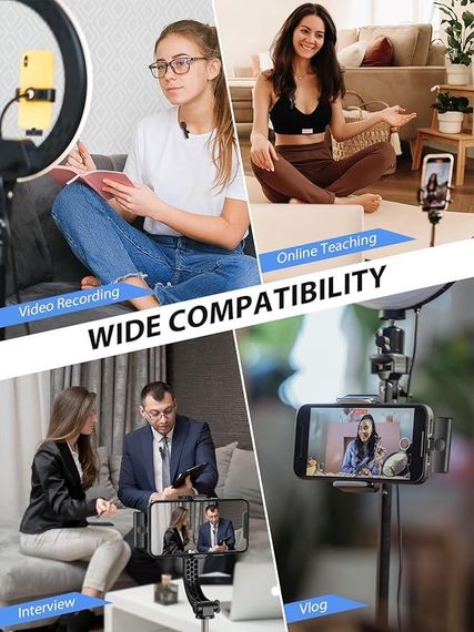 Петличний мікрофон, 2,4 ГГц【Lightning】 Бездротовий петличний мікрофон для телефонів iOS Планше | Зображення 4