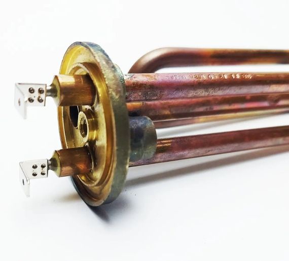 Тен 1500Вт для бойлера Ф48 з клемами "тато" Італія | Зображення 3