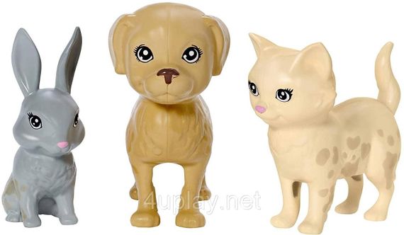 Ігровий набір Лялька Барбі Догляд за тваринами Купай і грай Оригінал Barbie Play n Wash Pets | Зображення 4