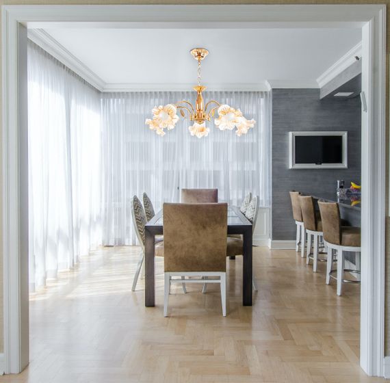 Люстра подвесная флористика в спальню E14 40W G (LK-029S/5) | Зображення 4