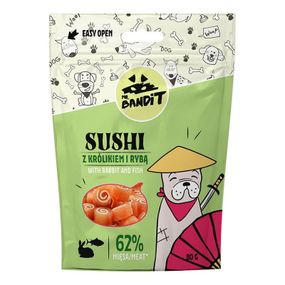Ласощі для собак з кроликом та рибою Mr. Bandit Rabbit Fish Sushi, 80 гр