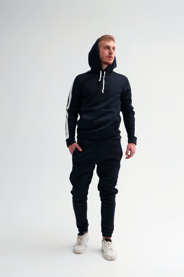 Костюм Лампас Зима синій S XL | Зображення 4