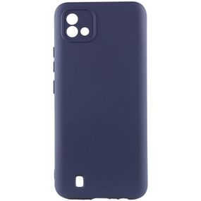 Чехол Silicone Cover Lakshmi Full Camera (A) для Realme C11 (2021) Синий / Midnight Blue