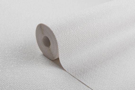 Обои светлые однотонные, Обои на флизелиновой основе белые  1,06 х10,05м | Зображення 1
