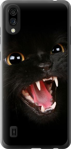 Чехол на ZTE Blade A5 2020 Чёрная кошка "932u-2111-17620"