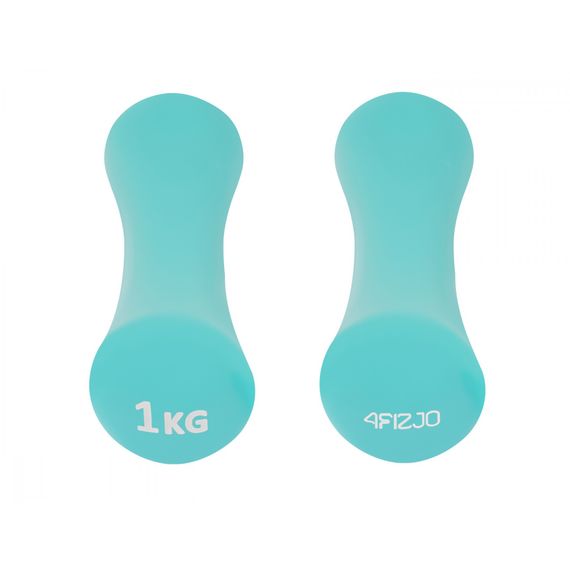 Гантелі вінілові 4FIZJO 2 x 1 кг 4FJ0190 (P-5907739312006) | Зображення 2