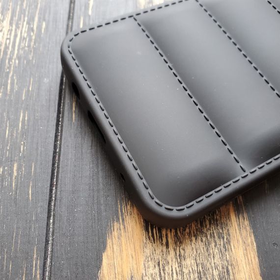 Чохол силіконовий Down Jacket для Tecno Spark 7 колір Чорний | Зображення 4