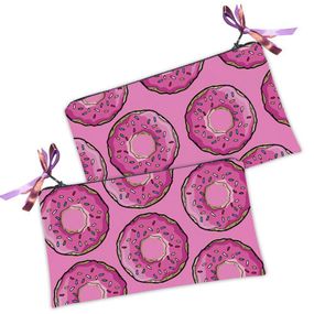 Косметичка жіноча Донаты 20х12 см (K_22DT007)