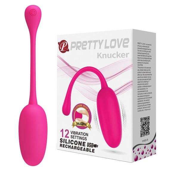 Перезаряджаюче віброяйце Pretty Love Knucker, BI-014786 Sex Aura