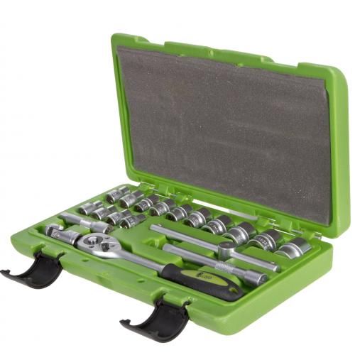 Набір головок 3/8", 19 предметів Alloid. 6-22 мм. | Зображення 6