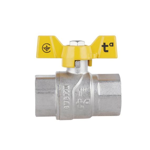 Кран кульовий Thermo Alliance Forte 1" ВР для газу (метелик) SF602G25 | Зображення 4