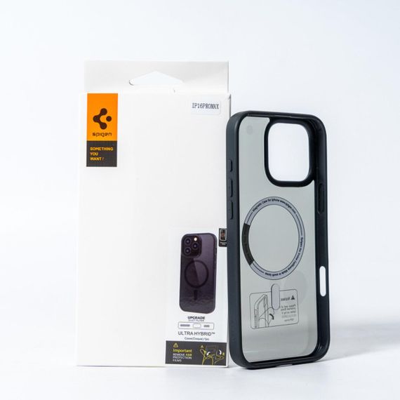 Чохол для смартфона Spigen AAA Magnetic Color for Apple iPhone 15 Pro All Black | Зображення 2