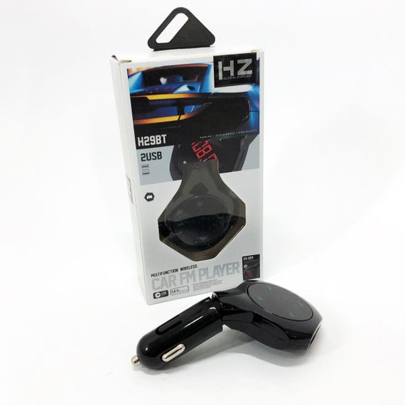 Бездротовий передавач для музики в автомобіль H29, Mp3 bluetooth usb fm модуль, Блютуз фм передавач QD-58 | Зображення 1