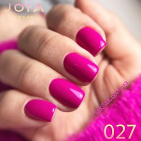 Гель-лак JOIA vegan 027 малиновый, 6 мл