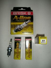 Свічка запалювання BRISK A-Line No11 DR15YCY-1 (ВАЗ 2112), Чехія (2111-3707010) (DR15YCY1.4K)