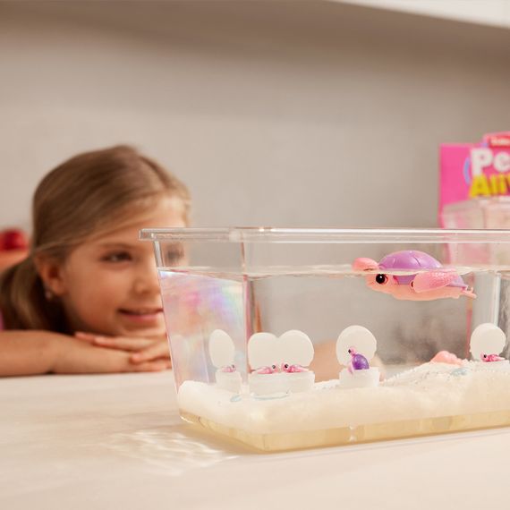 Інтерактивний ігровий набір Мама черепаха із сюрпризом Pets & Robo Alive 9560 "Mama & Baby Surprise" | Зображення 2