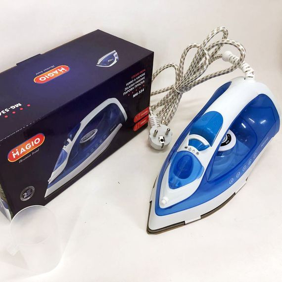 Праска керамічна парова Magio, Парова праска для одягу від мережі для догляду за гардеробом EU-58 | Зображення 2