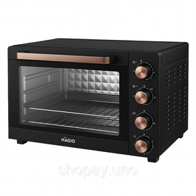 Электродуховка с конвекцией настольная Magio MG-251 45 л, Духовка электрическая настольная для дачи