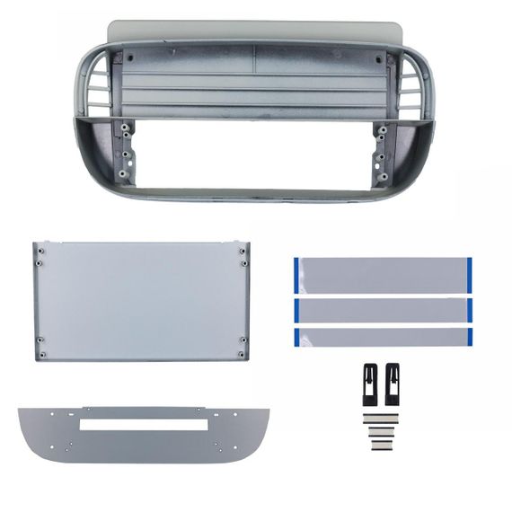 Перехідна рамка серії QIV QBR-F 6218-56 для Fiat 500 (312) 2007-2015 (F4) 9 дюймів | Зображення 1