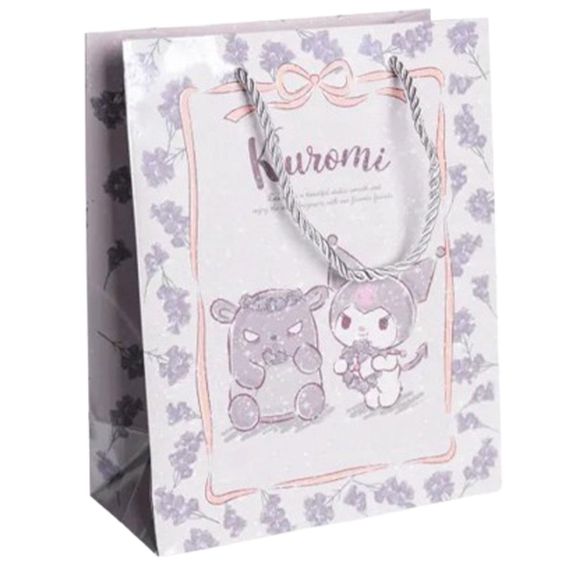 Набір подарункових пакетів з паперу 10 (шт.) Kuromi 19×9.5×24.5 (см) Фіолетовий HP-10359-11V | Зображення 1
