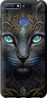Чохол на Huawei Honor 7C Кішка "5548b-1411-2448"