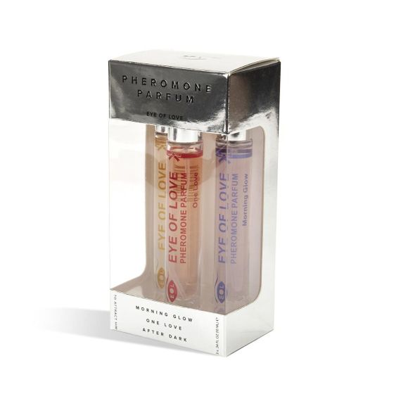 Набір ароматів з феромонами Eye Of Love Pheromone Perfume Set для жінок, 3 х 30 мл | Зображення 1