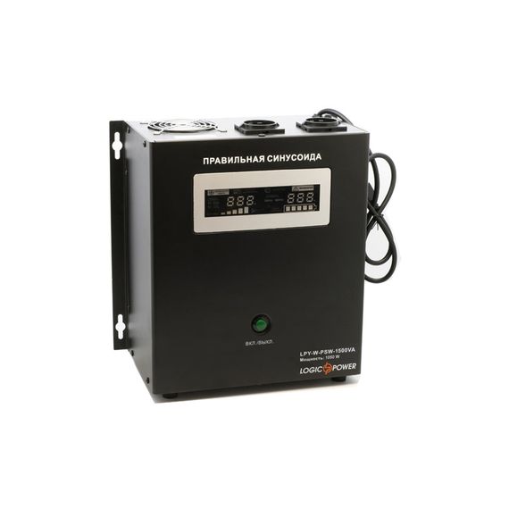 Пристрій безперебійного живлення LogicPower LPY- W - PSW-1500VA+ (4145) | Зображення 1
