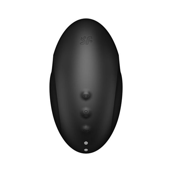 Вакуумний стимулятор з вібрацією Satisfyer Vulva Lover 3 Black | Зображення 1