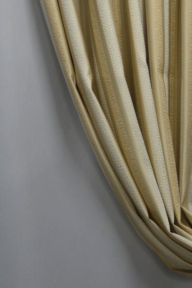 Штора жаккард 10500 бежевая