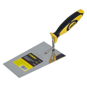 Кельма шпаклювальна Sigma нержавіюча чотирикутна Profi 180×108 мм 8327141