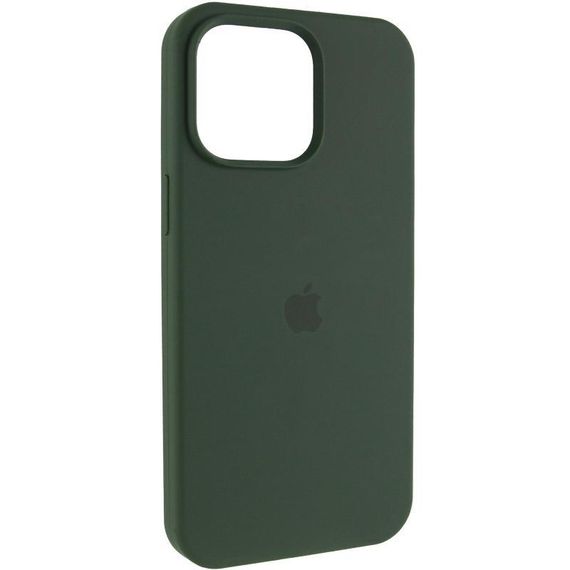 Чехол Silicone Case (AA) Logo with MagSafe для Apple iPhone 11 (6.1") Зеленый / Cyprus Green