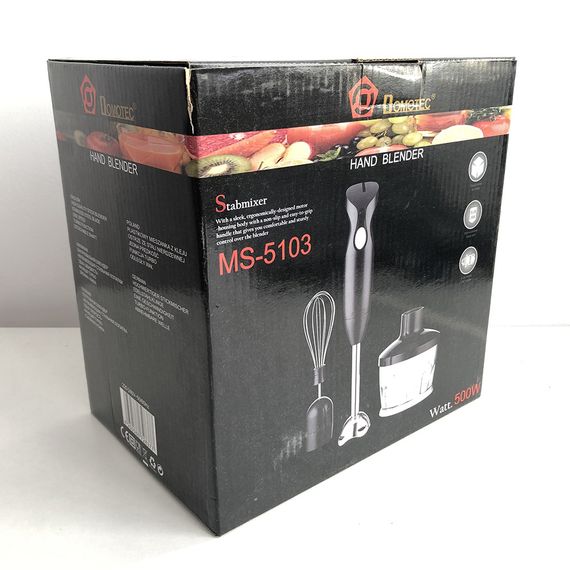 Комплект: блендер DOMOTEC MS-5103 3в1 + електроплита настільна XA-602 DOMOTEC MS-5821 | Зображення 3