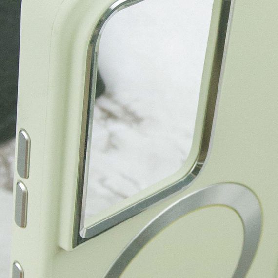 TPU чехол Bonbon Metal Style with MagSafe для Samsung Galaxy S23 Ultra Белый / White | Зображення 4