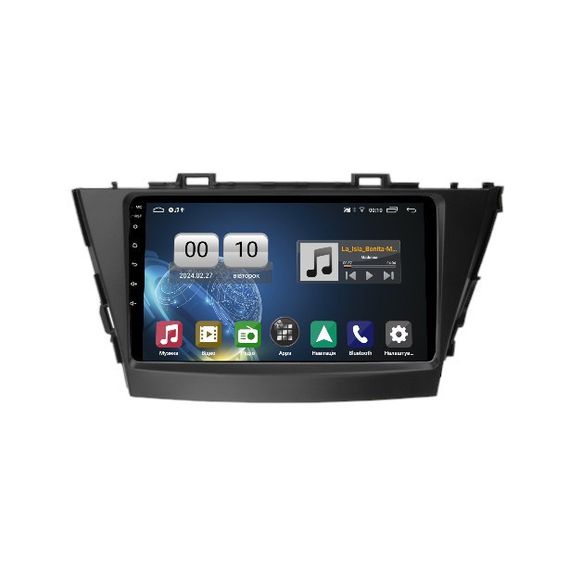 Штатна магнітола серії QIV Q1 під Toyota Prius V 2012-2017 (W2) 9 дюймів