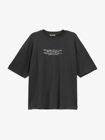 Футболка з принтом чоловіча GENUA G01222-0050 2XL Графітовий shop (2000999574818)