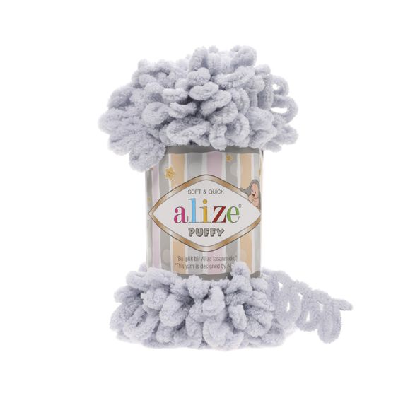 Пряжа Alize Puffy 416 ализе пуффи плюшевая