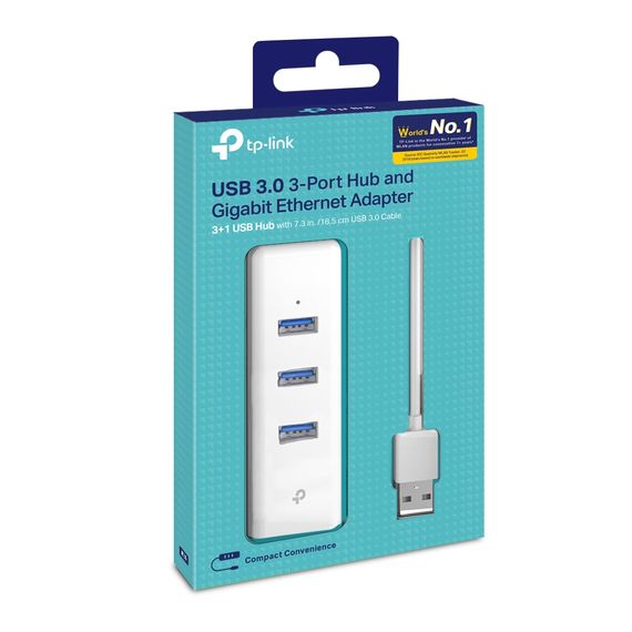 Сетевая карта TP-Link UE330 USB to Ethernet (UE330) (UE330) | Зображення 6