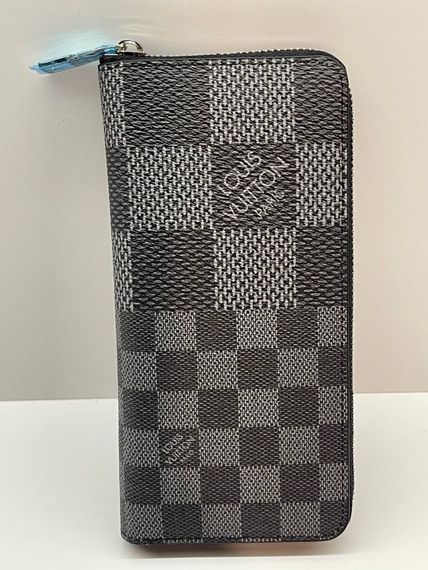 Вертикальний гаманець Louis Vuitton Zippy сірий | Зображення 9
