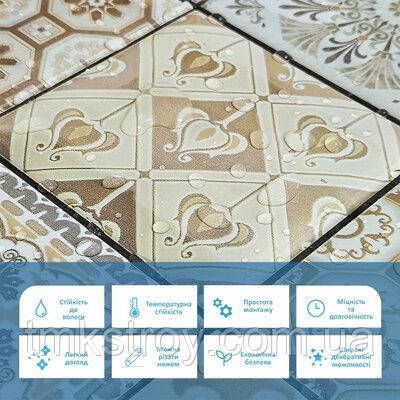 Декоративная ПВХ панель Sticker Wall 960х480х4мм sw1777 | Зображення 1