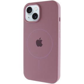 Чехол Silicone Case Full Protective (AA) with MagSafe для Apple iPhone 14 Plus (6.7") Лиловый / Lilac Pride