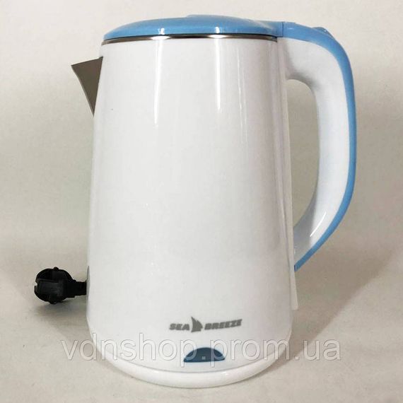 Сучасний електричний чайник SeaBreeze SB-017, 1.8 Л 1500 Вт, Чайник металевий для дому WQ-74 | Зображення 2