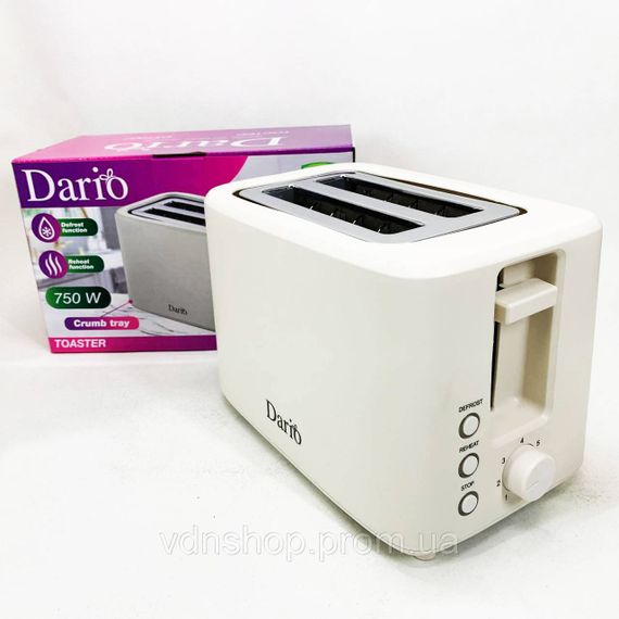 Кухонный тостер для тостов, Тостер с антипригарным покрытием Электрический для тостов JS-12 | Зображення 5