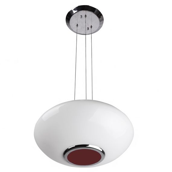 Люстра подвесная для кухни E27 WH/RED (BR-01242S/3)