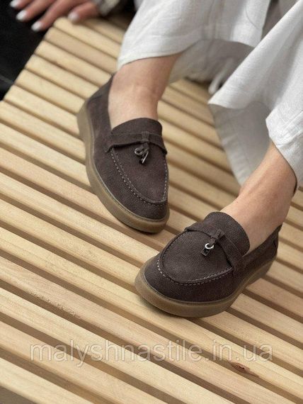 Женские лоферы seanly grey ДЛ7298 | Зображення 5