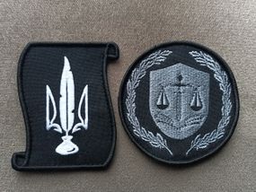 Шеврон Юрист / 2шт (комплект)