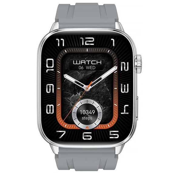 Смарт-часы WiWU SW08 Smart sports watch (call version) Silver | Зображення 3