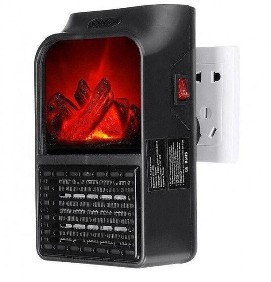 Портативний обігрівач Flame Heater 900 Вт, тепловий вентилятор, обігрівач для дому, ветродуйчик | Зображення 1